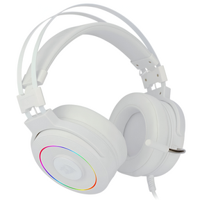Audifonos USB Redragon Lamia White Audio 7.1 Con Soporte