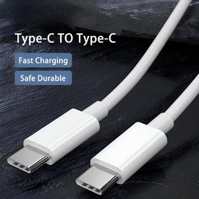 Cable De Datos Tipo C a Tipo C Premium Line Android Auto 1M