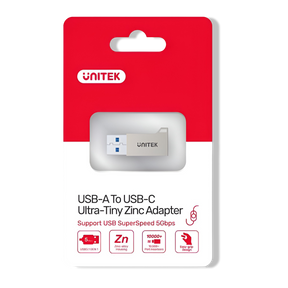 Adaptador USB 3.1 a USB Tipo C High Speed UNITEK A1034NI