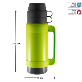 Termo de Líquidos 1.8L 12H/24H Thermos 32-180-C1 Verde Limón