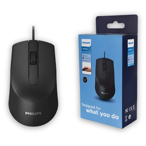 Mouse Óptico Philips M104 Alambrico