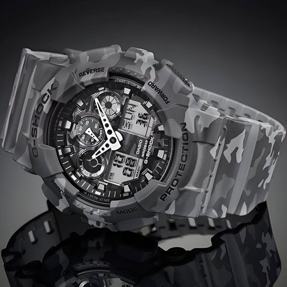 Reloj para Deportes Extremos G-SHOCK GA-100CM-8ADR Hombre