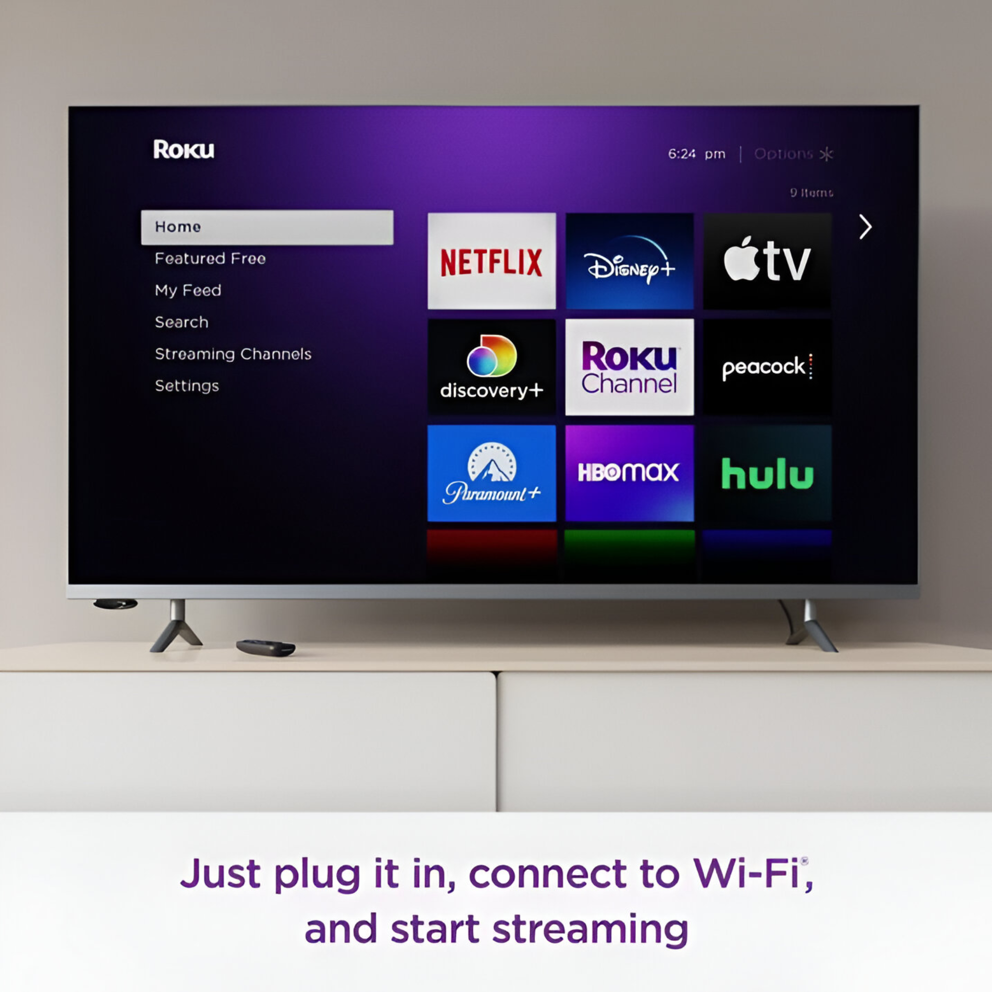 Roku TV Express FHD Streaming 1080p 60HZ Dual WIFI 2G & 5G