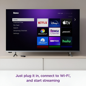 Roku TV Express FHD Streaming 1080p 60HZ Dual WIFI 2G & 5G
