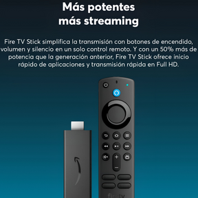 Amazon Fire TV Stick 3ra Generación FHD Premium Streaming