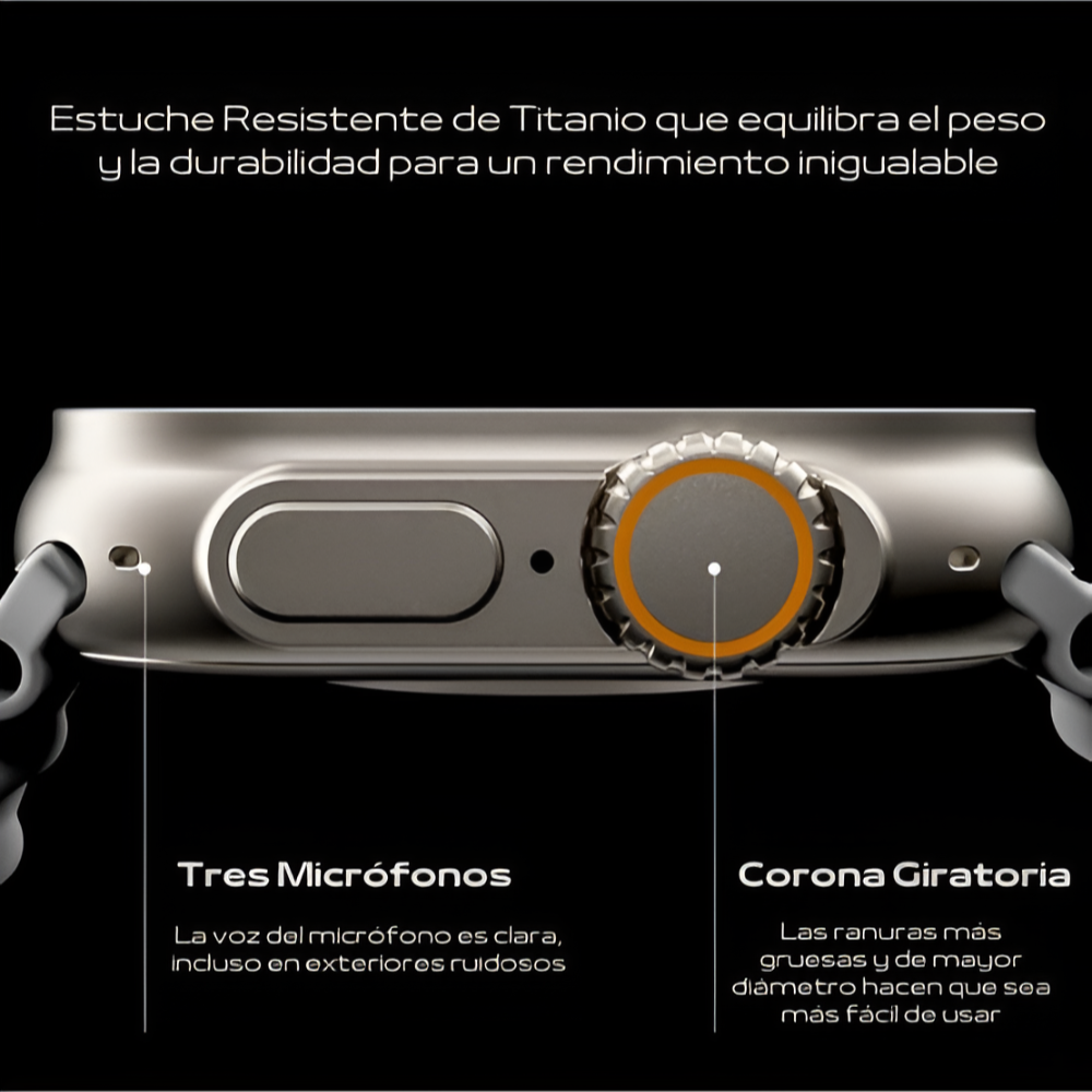 Smartwatch Deportivo S12 Ultra Sport InClock 50MM WaterProof