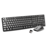 Kit Teclado y Mouse Inalambrico Tecmaster Multimedia 100512