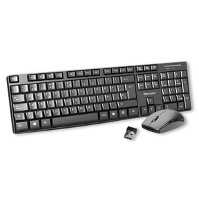 Kit Teclado y Mouse Inalambrico Tecmaster Multimedia 100512