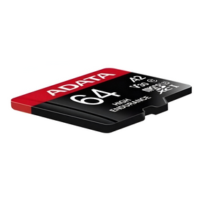 Memoria Micro SD Adata 64GB Clase 10 para 4K High Endurance