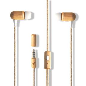 Audífonos de Madera Energy Sistem ECO Cherry Wood Jack 3.5mm