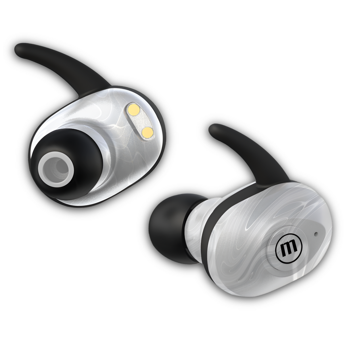 Audífonos Maxell Mini Duo TWS Bluetooth White Limit Edition
