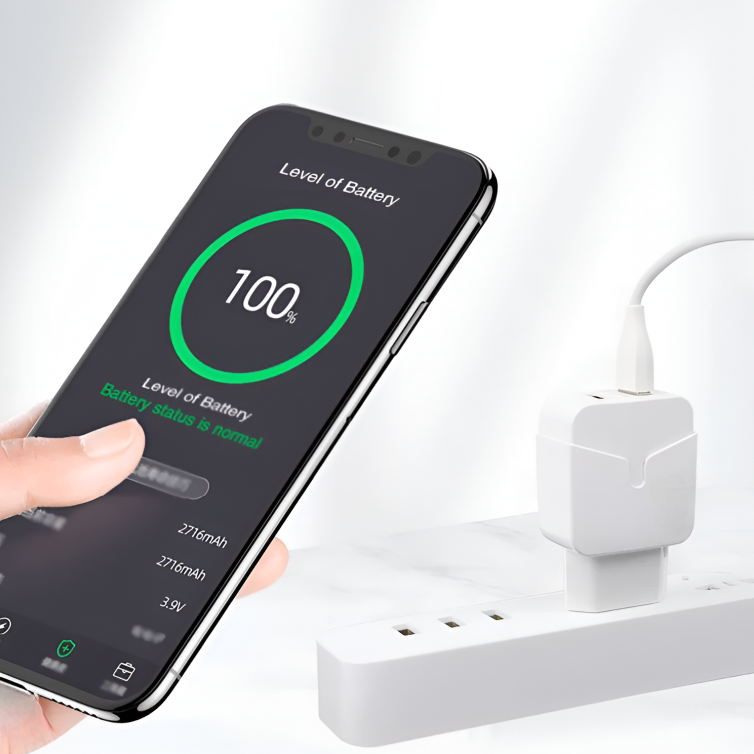Cargador Para Iphone de Carga Rápida con Cable Lightning SEC