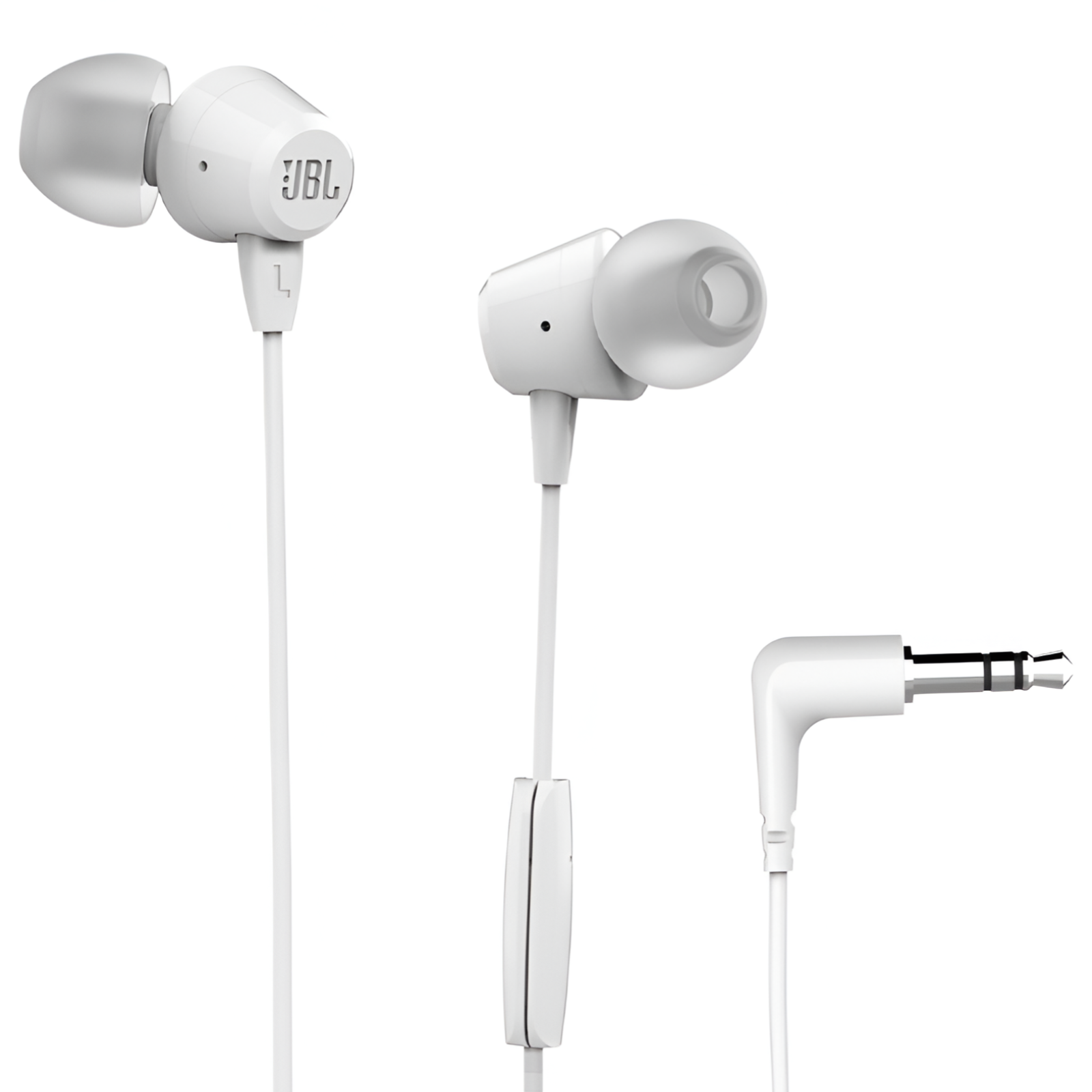 Audifono JBL In Ear con Manos Libre Harman C50 Hi Bass White