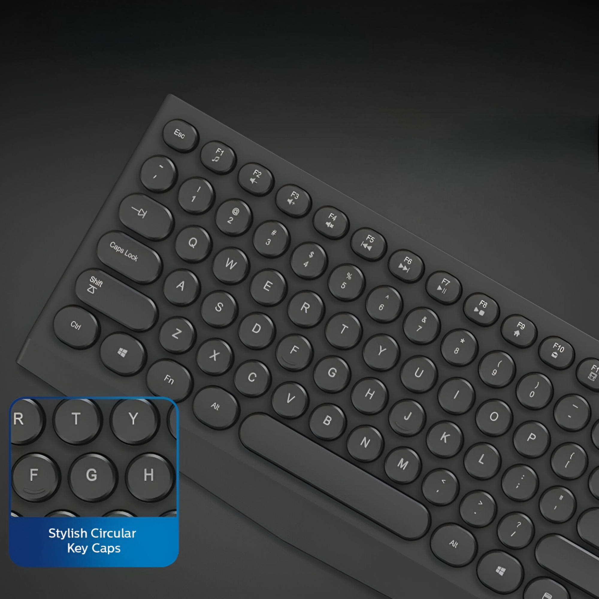 Kit Mouse y Teclado Inalámbrico Philips SPT6323 Wireless 2G