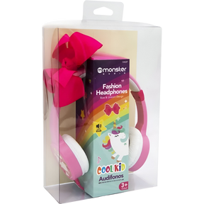 Audífonos de Unicornio para Niña Rosados Monster Ck02P