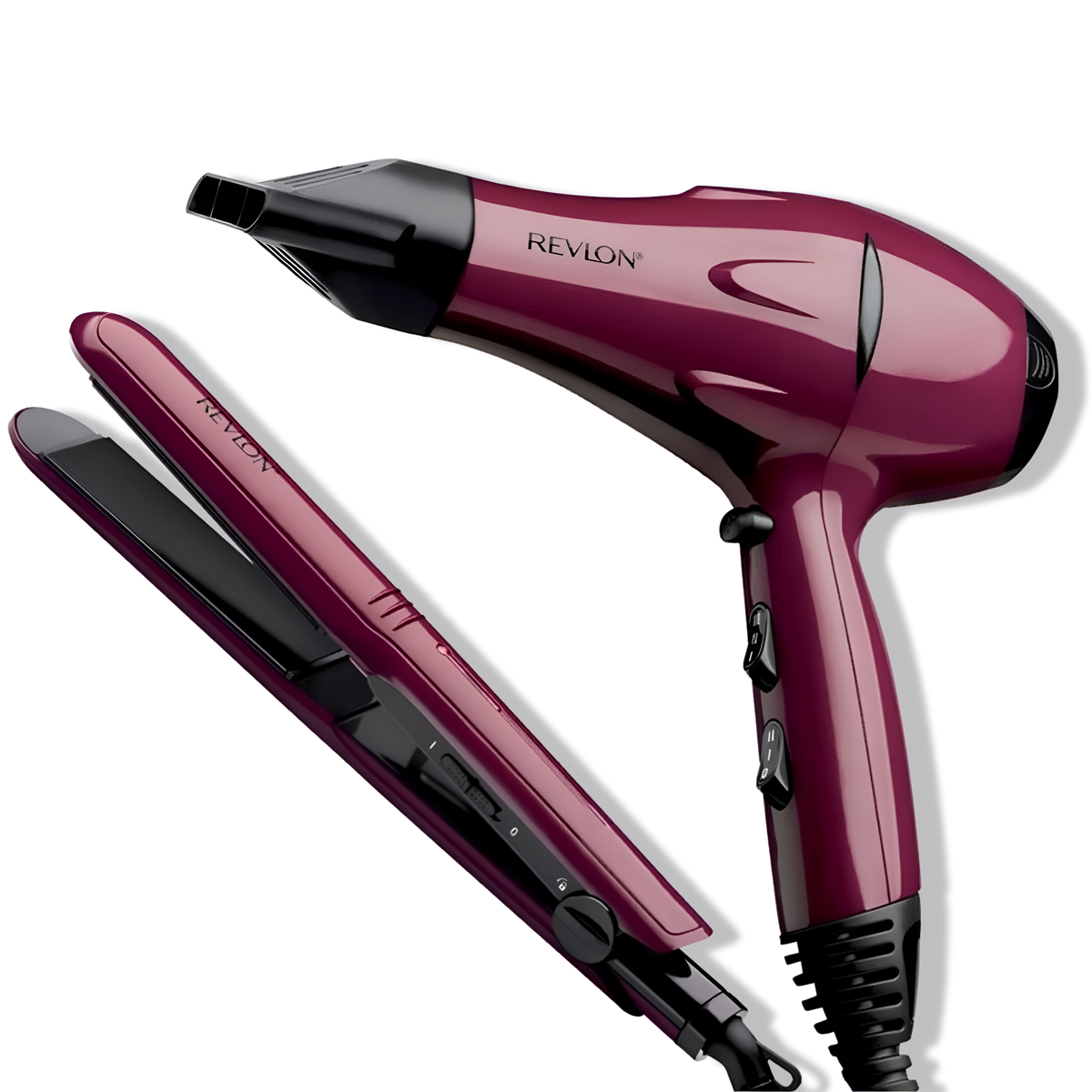 Kit Secador + Alisador de Pelo Revlon Premium Pack Ceramic