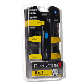 Kit Cortador de Bello Facial Remington 5x1 PG-181 Multiusos