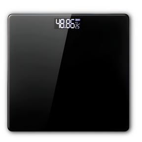 Bascula Digital de Vidrio Templado 180KG Max Black WS39BK