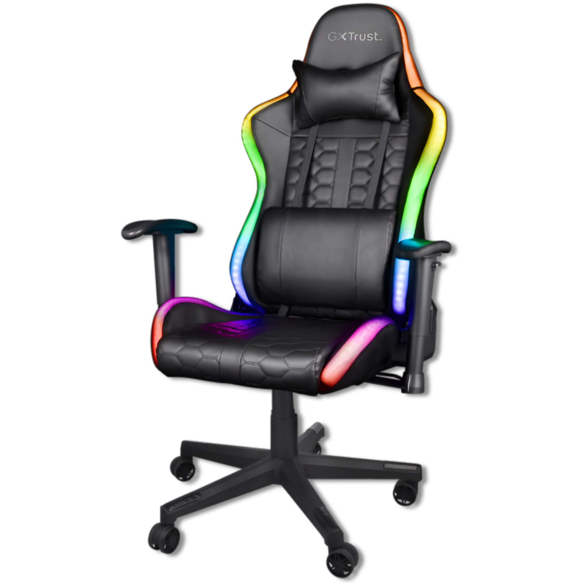 Silla Gamer Trust Rizza FULL RGB Comfort Plus GXT 716