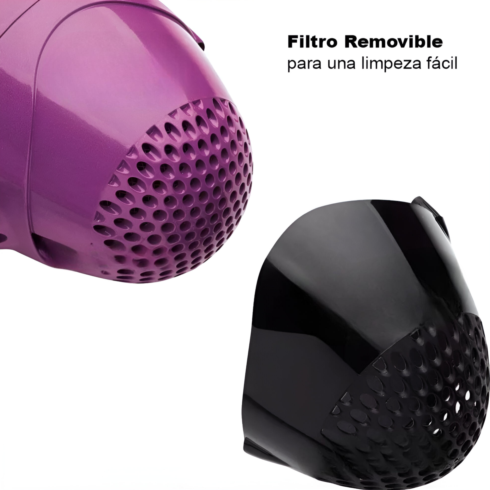 Secador de Cabello Revlon Ionic Pro 2000W - DR773PLA2 Morado