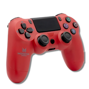Gamepad Inalámbrico Monster Multiplataformas Rojo