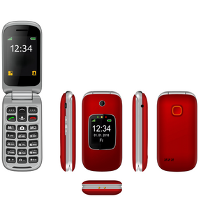 Teléfono IRT Senior 4G S. O. S para Adulto Mayor Almeja 330R
