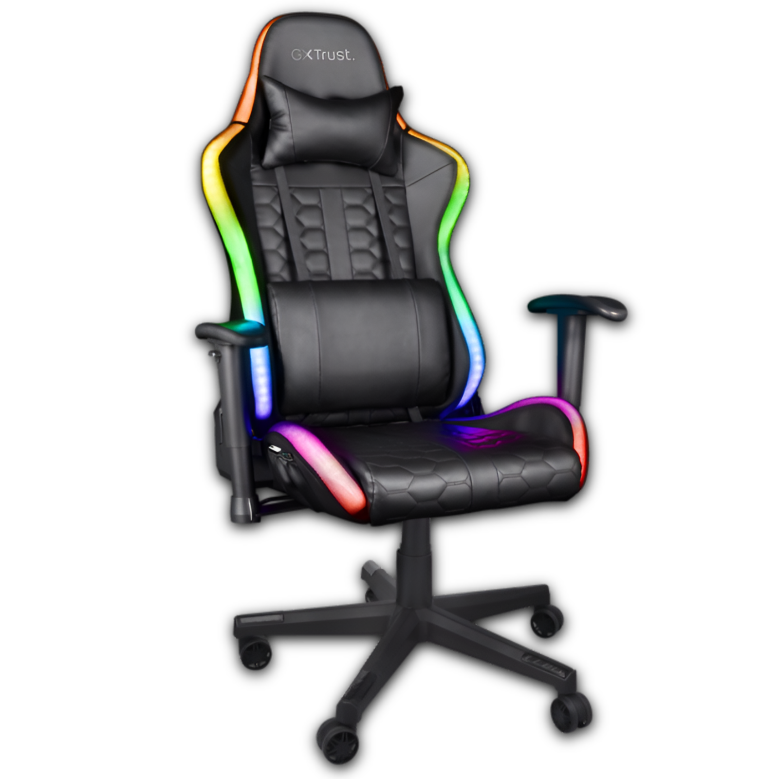 Silla Gamer Trust Rizza FULL RGB Comfort Plus GXT 716