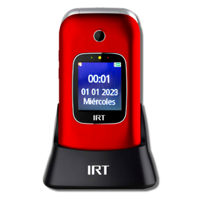 Teléfono IRT Senior 4G S. O. S para Adulto Mayor Almeja 330R