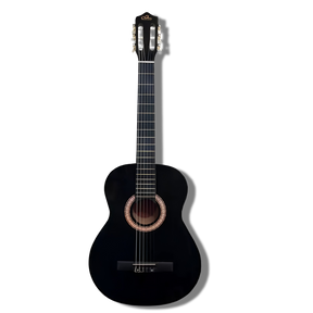 Guitarra Clásica Sevillana 39” Negro con Alma + Funda 8448