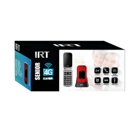 Teléfono IRT Senior 4G S. O. S para Adulto Mayor Almeja 330R