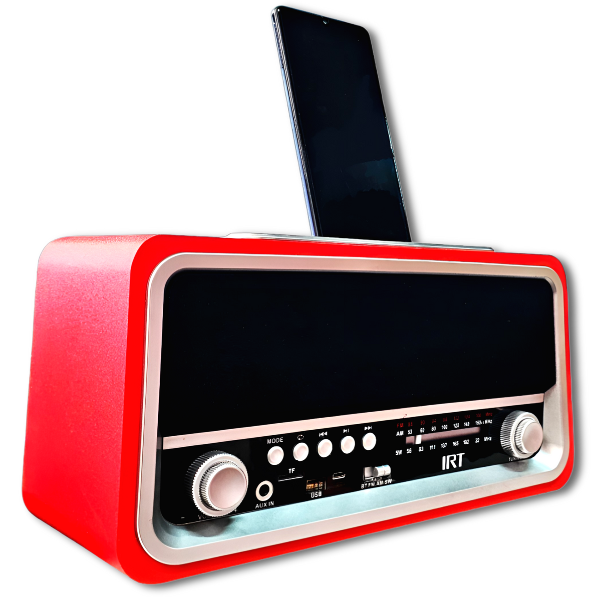 Radio Retro Vintage IRT Bluetooth /AM /FM Recargable RETRO06