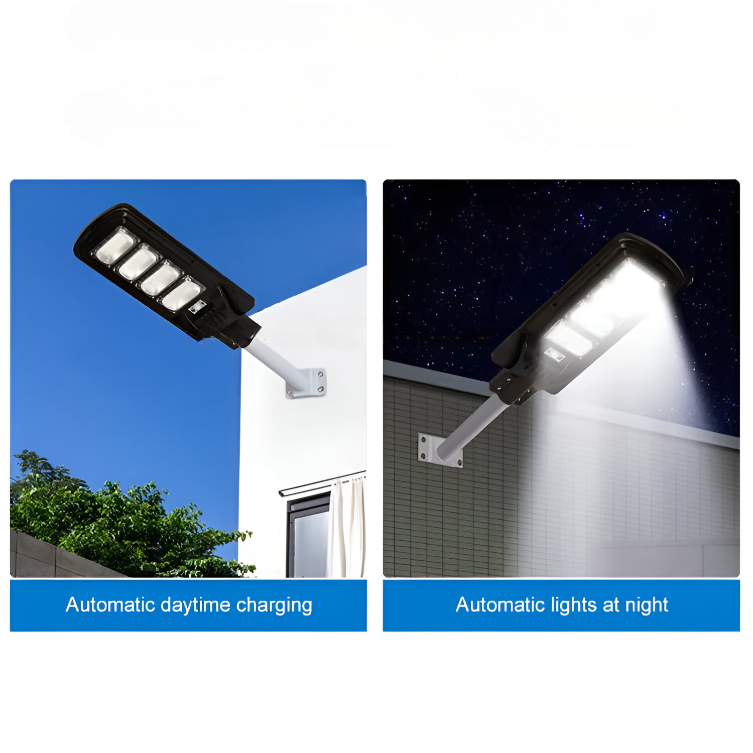 Luminaria Solar Pública con Soporte - High Light LED 200W