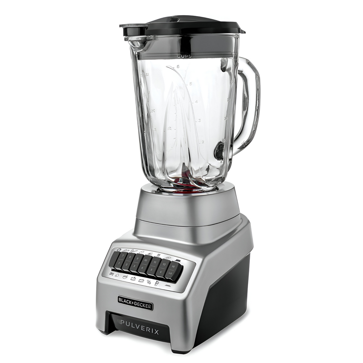 Licuadora Black + Decker 700W Picadora de Hielo BL1140MS-CL
