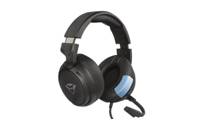 Audifonos Gamer Trust  Pylo Gxt 433K Black Multiplataformas