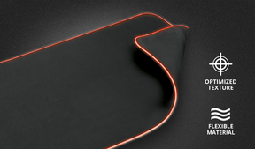 Mouse Pad RGB XXL Trust Gxt 764 Glide 93X30cm Designed For Gaming