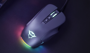 Mouse Gamer Ergonomico Trust Morfix GXT 970 RGB + Paneles laterales