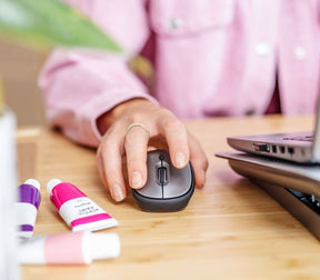 Mouse Inalámbrico Silencioso Trust YVI Eco Friendly BK 24549