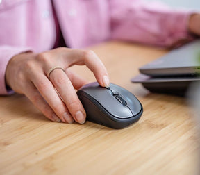 Mouse Inalámbrico Silencioso Trust YVI Eco Friendly BK 24549