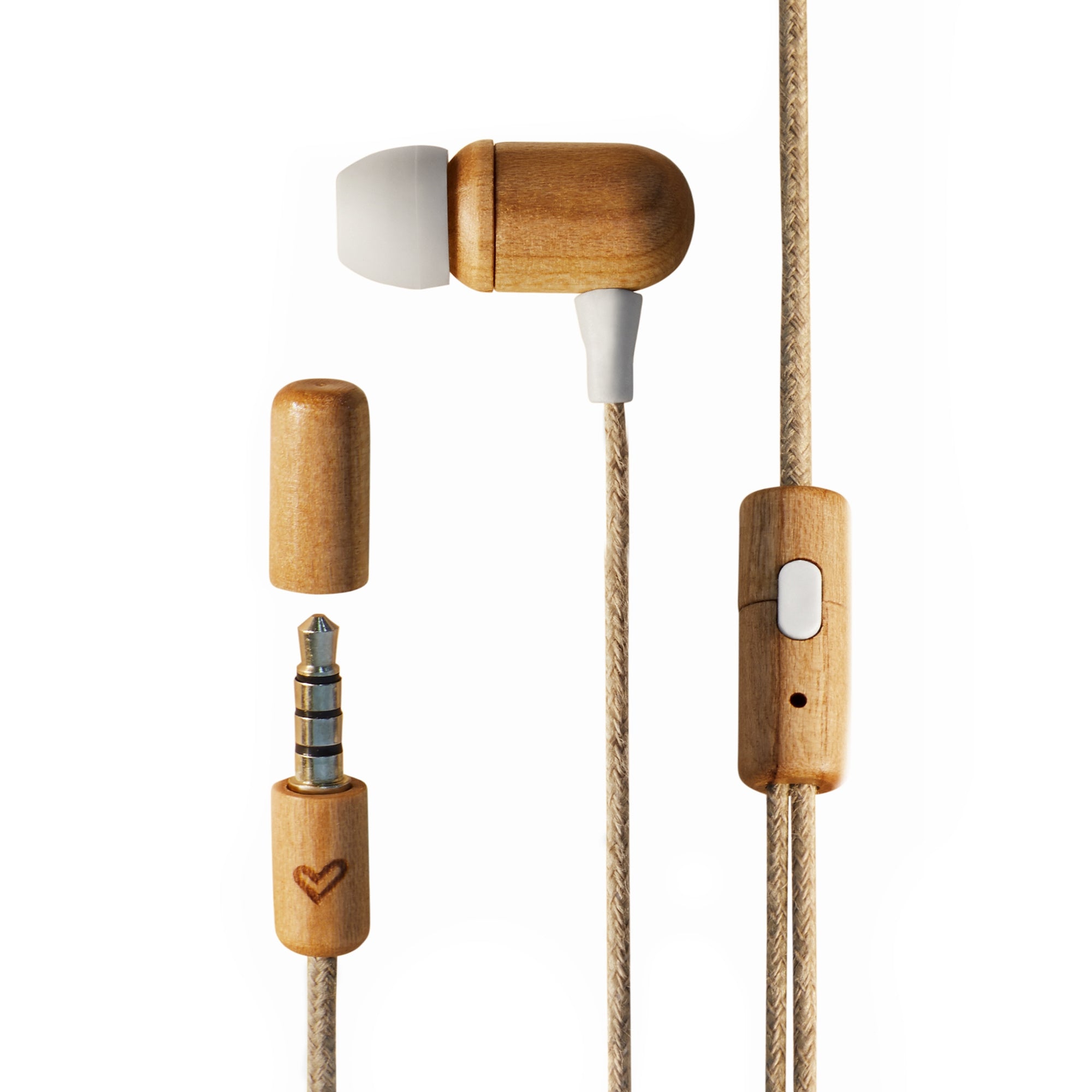 Audífonos de Madera Energy Sistem ECO Cherry Wood Jack 3.5mm