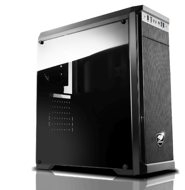 Gabinete Cougar Mx330-G con Vidrio Lateral Templado