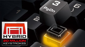 Teclado Cougar Core RGB Hybrid Anti-Ghosting Semi Mecanico