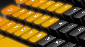 Teclado Cougar Core RGB Hybrid Anti-Ghosting Semi Mecanico
