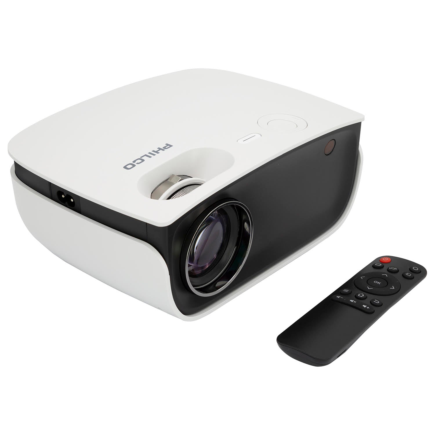 Proyector HD 1280*720p 2000 Lumenes LED con HDMI / USB / AV
