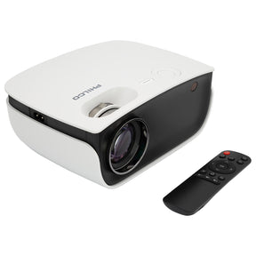 Proyector HD 1280*720p 2000 Lumenes LED con HDMI / USB / AV
