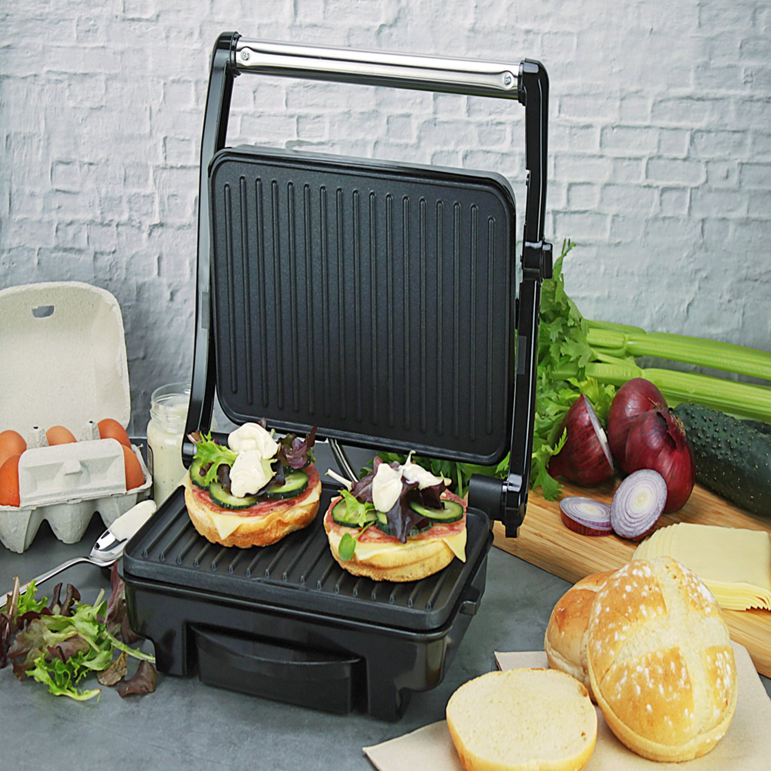 Panini Magefesa 1500W MGF8130 Inox Line Express