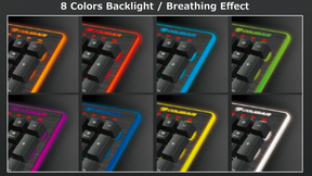Teclado Cougar Core RGB Hybrid Anti-Ghosting Semi Mecanico