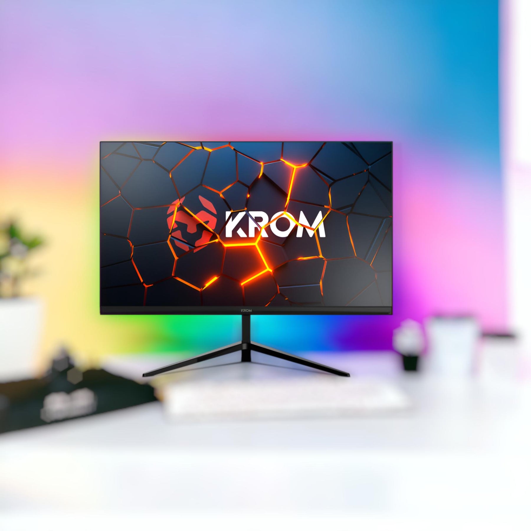 Monitor Gaming Krom Kertz - 24 Pulgadas - Full HD