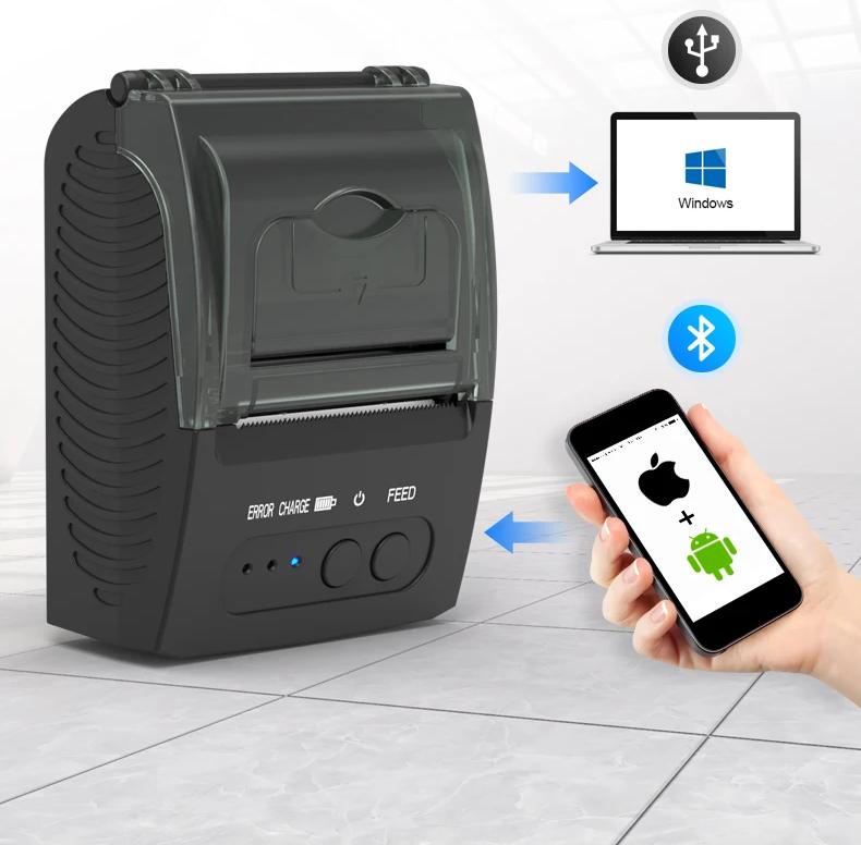 Incrementa tus ventas con impresora térmica inalámbrica portatil - Utus